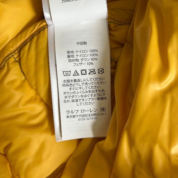 Polo Ralph Lauren Camo Camouflage Duck Down Puffer jacket Men Green Packable XS - Picture 7 of 9